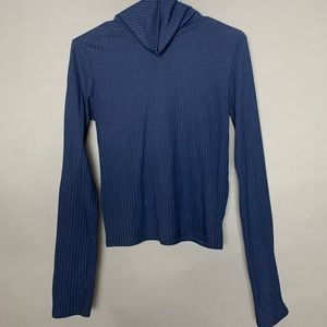 Navy blue turtleneck